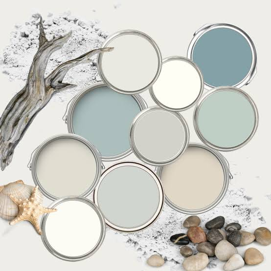 sea side paint colors Benjimim Moore paints
